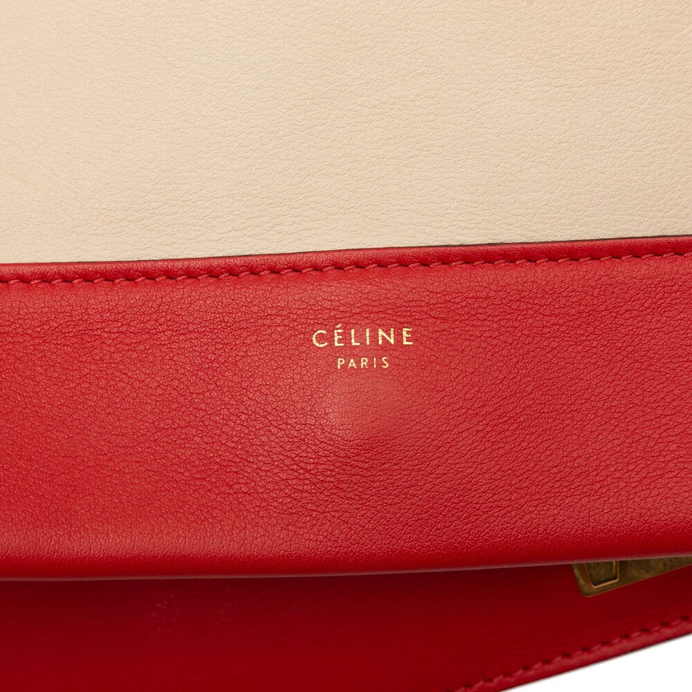 Pre-Loved Celine Medium Shiny Smooth Calfskin Frame Shoulder Bag - Picture 5 of 7